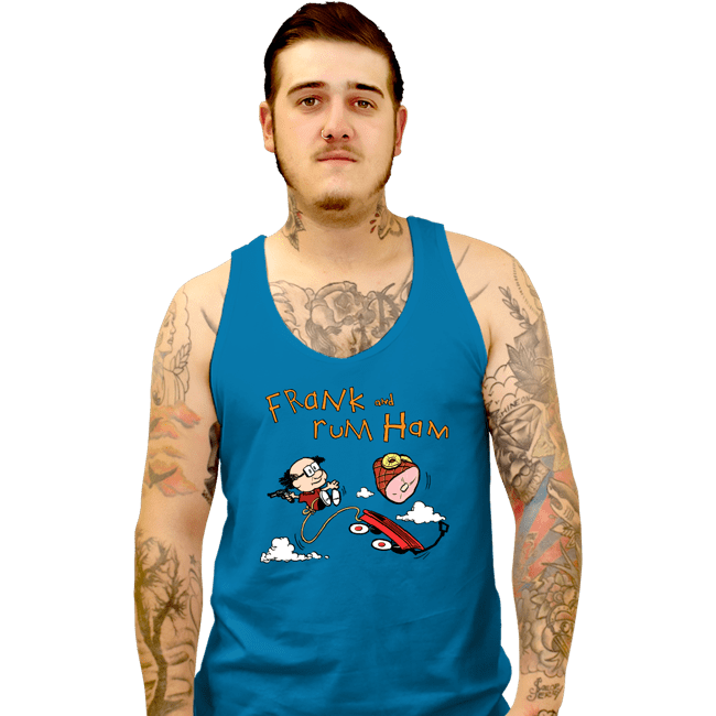 Secret_Shirts Tank Top, Unisex / Small / Sapphire Frank & Rum Ham