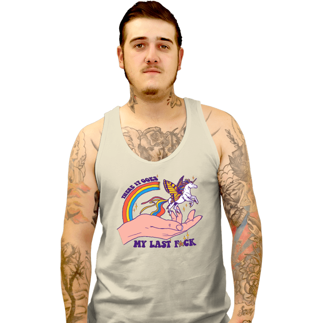 Secret_Shirts Tank Top, Unisex / Small / White There It Goes