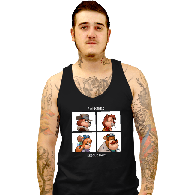 Daily_Deal_Shirts Tank Top, Unisex / Small / Black The Rangerz