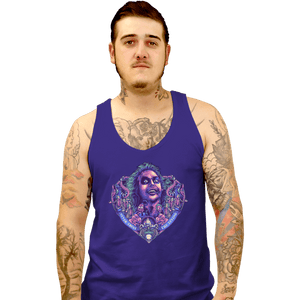 Daily_Deal_Shirts Tank Top, Unisex / Small / Violet The Ghost Groom