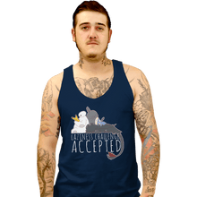 Load image into Gallery viewer, Secret_Shirts Tank Top, Unisex / Small / Navy Laziness Challenge Secret Sale
