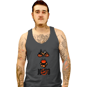 Shirts Tank Top, Unisex / Small / Charcoal Neo Johto