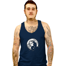 Load image into Gallery viewer, Daily_Deal_Shirts Tank Top, Unisex / Small / Navy Moonlight Iron
