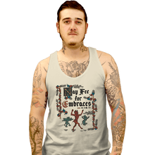 Load image into Gallery viewer, Daily_Deal_Shirts Tank Top, Unisex / Small / White Illuminated Free Hugs
