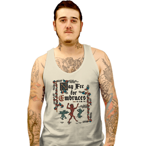 Daily_Deal_Shirts Tank Top, Unisex / Small / White Illuminated Free Hugs