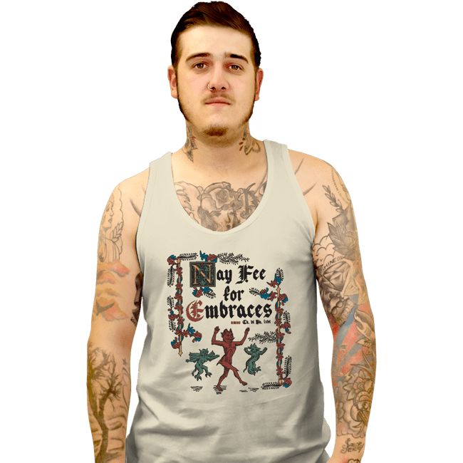 Daily_Deal_Shirts Tank Top, Unisex / Small / White Illuminated Free Hugs
