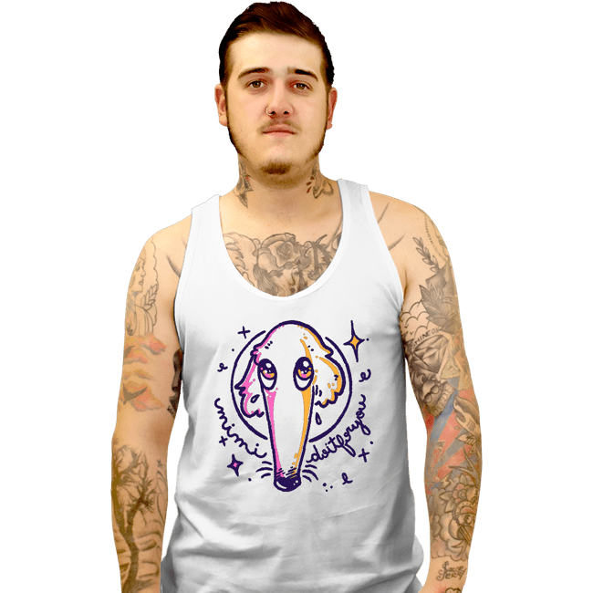 Daily_Deal_Shirts Tank Top, Unisex / Small / White Why The Long Face