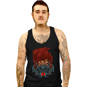 Shirts Tank Top, Unisex / Small / Black Lion Ninja