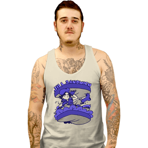 Secret_Shirts Tank Top, Unisex / Small / White Jill Sandwich