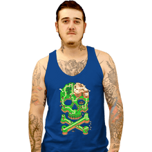Load image into Gallery viewer, Secret_Shirts Tank Top, Unisex / Small / Royal Blue SNES Jolly Plumber

