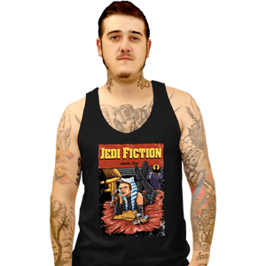 Daily_Deal_Shirts Tank Top, Unisex / Small / Black Jedi Fiction