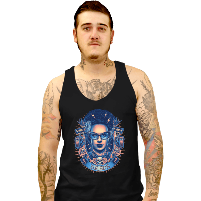 Shirts Tank Top, Unisex / Small / Black Electric Bride