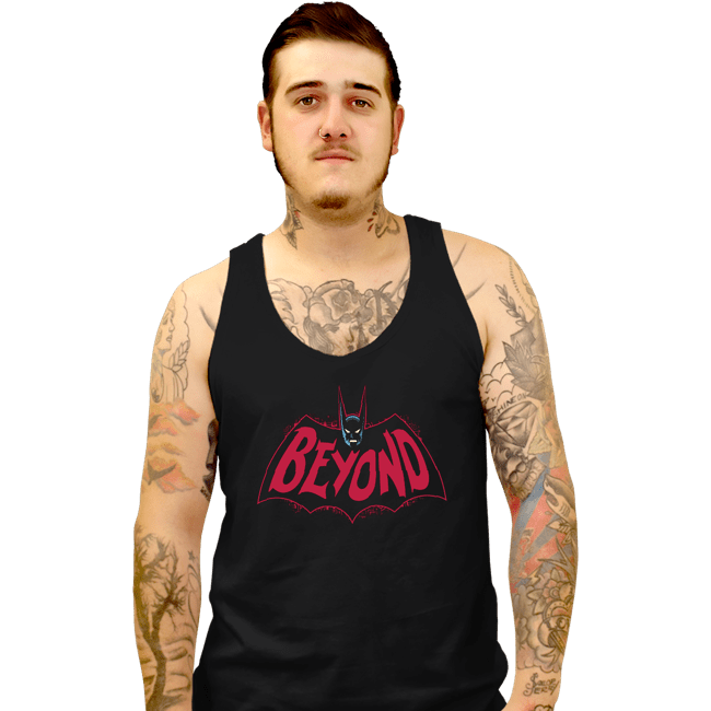 Secret_Shirts Tank Top, Unisex / Small / Black Bat Beyond Tee