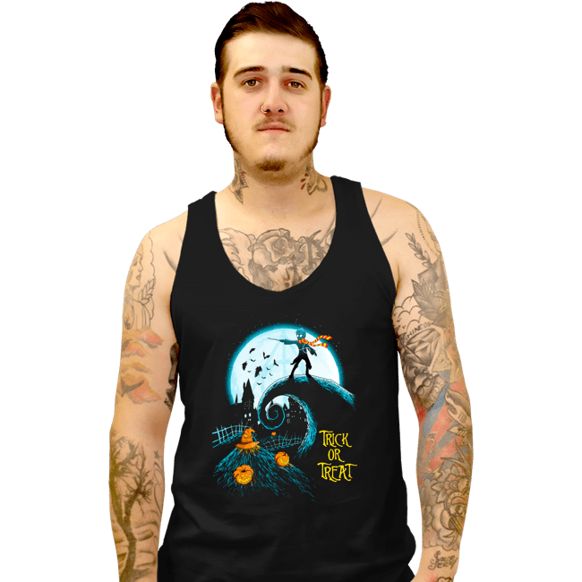 Secret_Shirts Tank Top, Unisex / Small / Black Wizardry Night