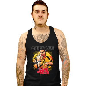 Daily_Deal_Shirts Tank Top, Unisex / Small / Black Game Of Death