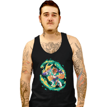 Load image into Gallery viewer, Daily_Deal_Shirts Tank Top, Unisex / Small / Black Digital Fox
