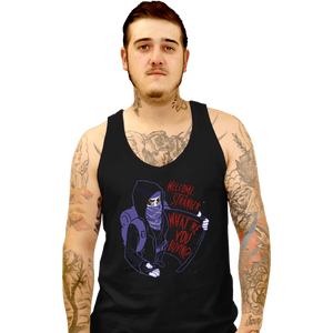 Secret_Shirts Tank Top, Unisex / Small / Black Stranger Merchant