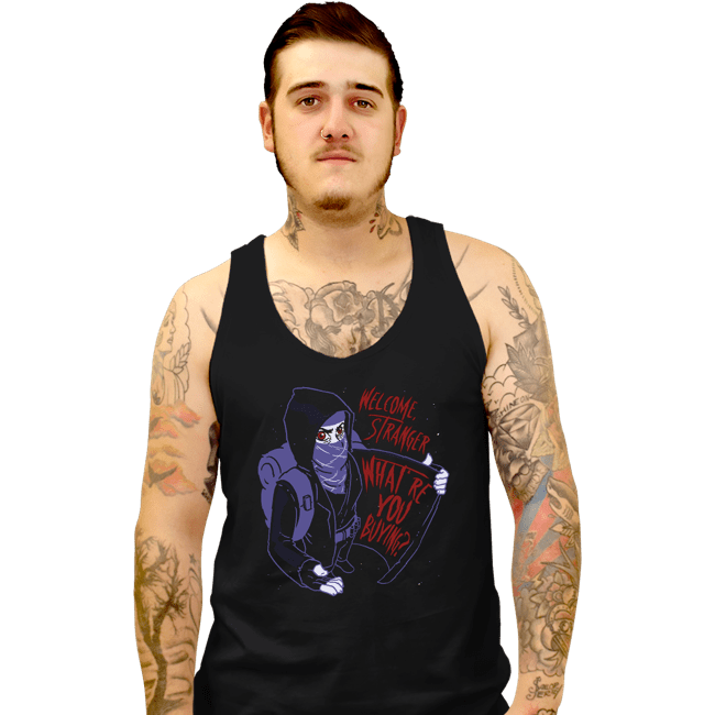 Secret_Shirts Tank Top, Unisex / Small / Black Stranger Merchant