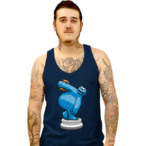 Daily_Deal_Shirts Tank Top, Unisex / Small / Navy Cookiebolus!