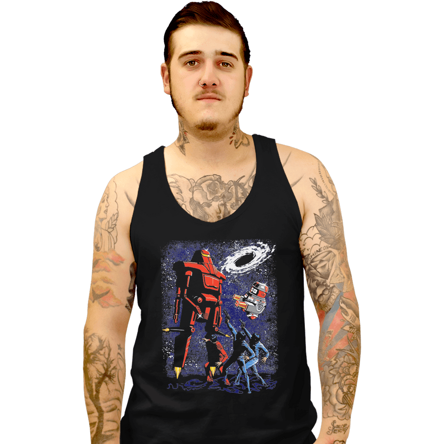 Shirts Tank Top, Unisex / Small / Black Killer Space Robot