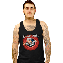 Load image into Gallery viewer, Daily_Deal_Shirts Tank Top, Unisex / Small / Black It&#39;s Over Folks!

