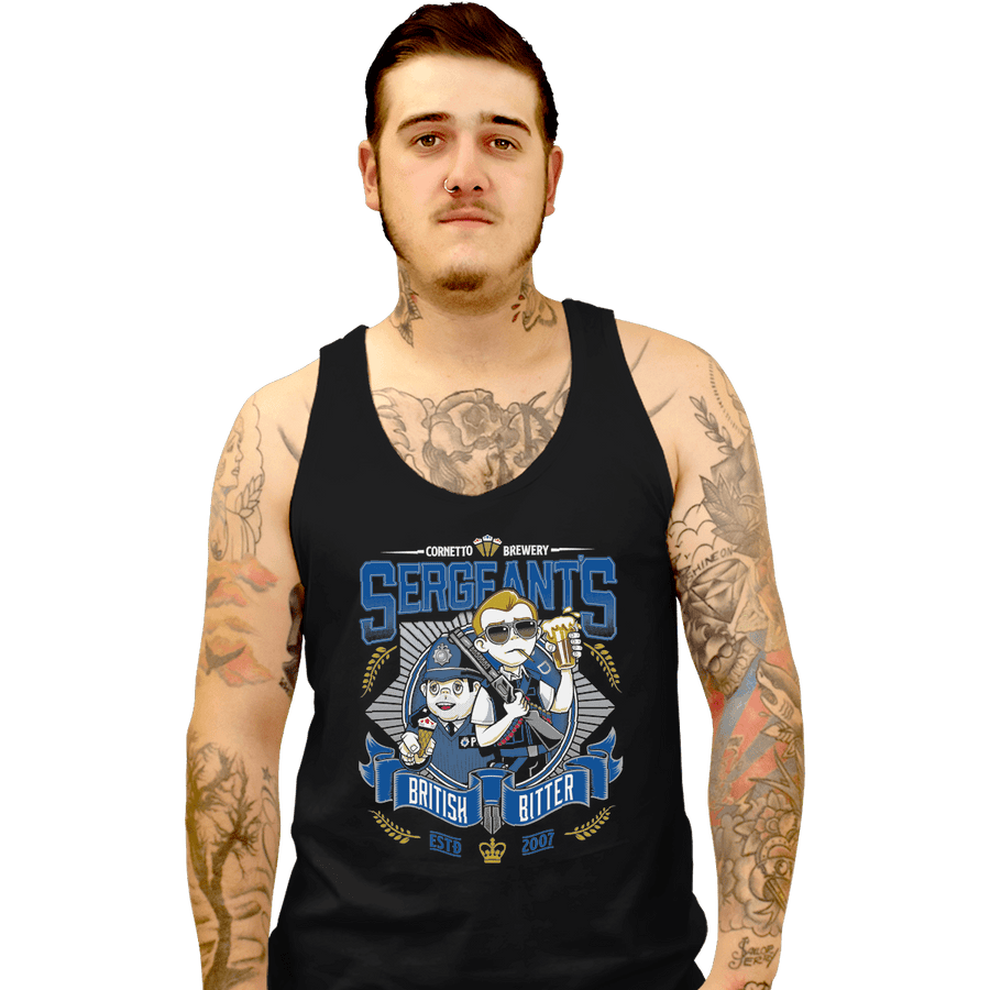 Shirts Tank Top, Unisex / Small / Black Sergeant's British Bitter