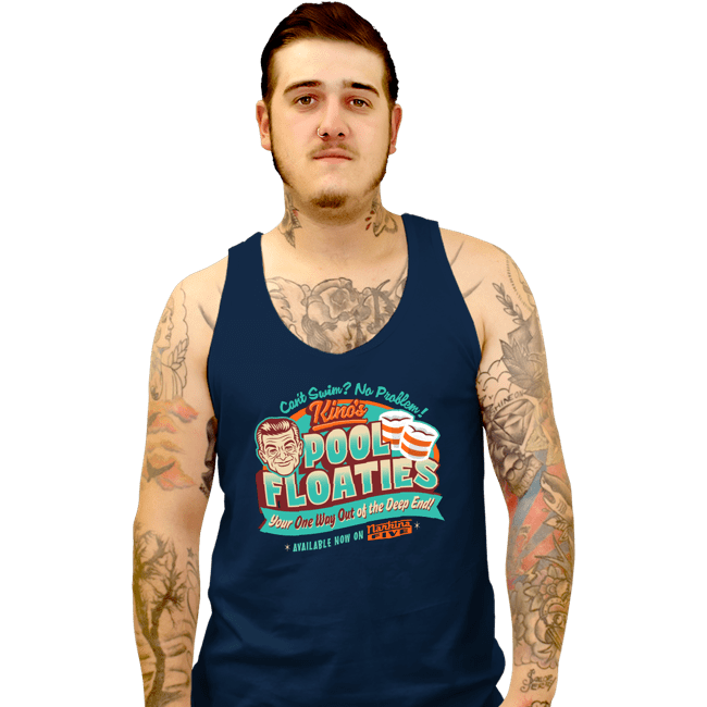 Secret_Shirts Tank Top, Unisex / Small / Navy Kino's Floaties