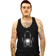 Load image into Gallery viewer, Shirts Tank Top, Unisex / Small / Black Alien Head
