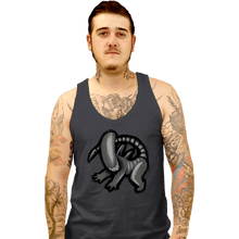 Load image into Gallery viewer, Secret_Shirts Tank Top, Unisex / Small / Dark Heather Xeno King
