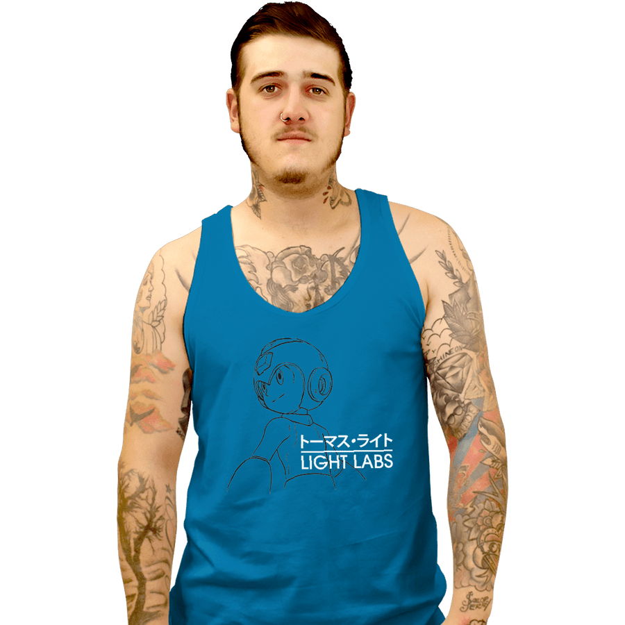 Shirts Tank Top, Unisex / Small / Sapphire Light Labs