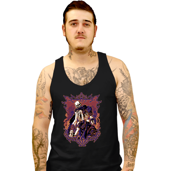 Shirts Tank Top, Unisex / Small / Black Skull Monster