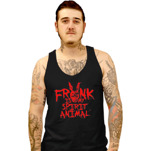 Shirts Tank Top, Unisex / Small / Black Frank Is My Spirit Animal