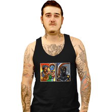 Load image into Gallery viewer, Daily_Deal_Shirts Tank Top, Unisex / Small / Black Fish Man Yelling
