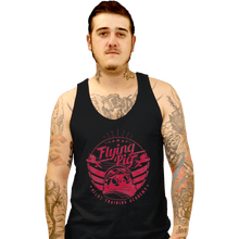 Load image into Gallery viewer, Shirts Tank Top, Unisex / Small / Black Flying Pig
