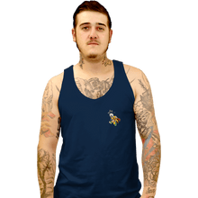 Load image into Gallery viewer, Secret_Shirts Tank Top, Unisex / Small / Navy Mjolnir Bros
