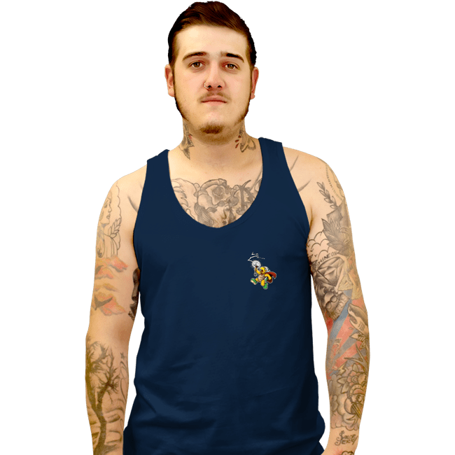 Secret_Shirts Tank Top, Unisex / Small / Navy Mjolnir Bros