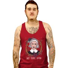 Load image into Gallery viewer, Shirts Tank Top, Unisex / Small / Red Sabrina Not Today
