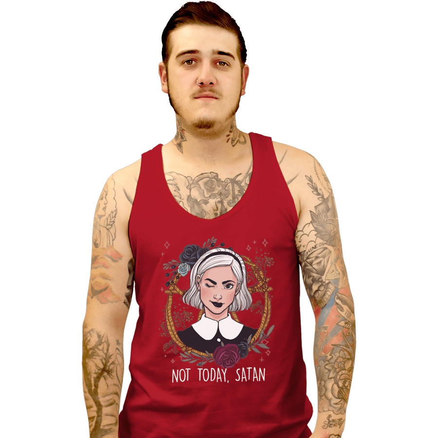 Shirts Tank Top, Unisex / Small / Red Sabrina Not Today