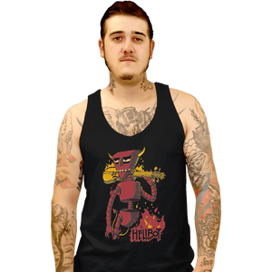 Shirts Tank Top, Unisex / Small / Black Hellbot