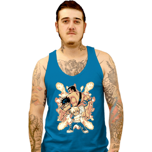 Shirts Tank Top, Unisex / Small / Sapphire Final Fight Heroes