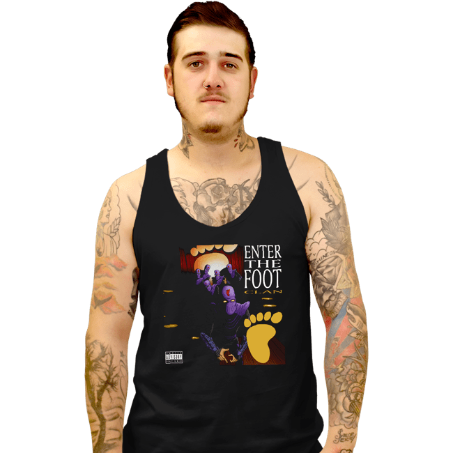 Daily_Deal_Shirts Tank Top, Unisex / Small / Black Enter The Foot Clan