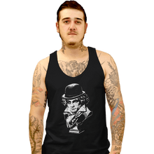 Load image into Gallery viewer, Shirts Tank Top, Unisex / Small / Black Ludwig Van - A Clockwork Orange
