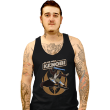 Load image into Gallery viewer, Daily_Deal_Shirts Tank Top, Unisex / Small / Black Ollie-Wan Kenobi
