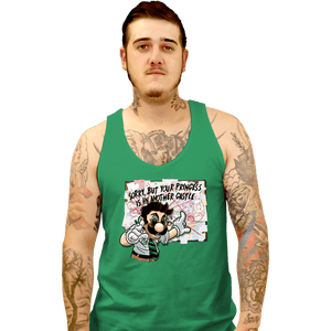 Shirts Tank Top, Unisex / Small / Sports Grey Pepe Luigi