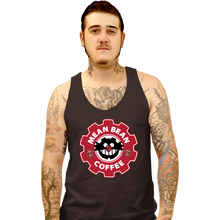 Load image into Gallery viewer, Secret_Shirts Tank Top, Unisex / Small / Black Mean Bean Coffee
