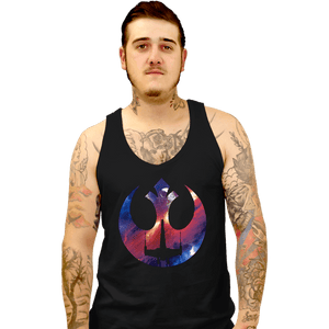 Shirts Tank Top, Unisex / Small / Black Rebel Galaxy