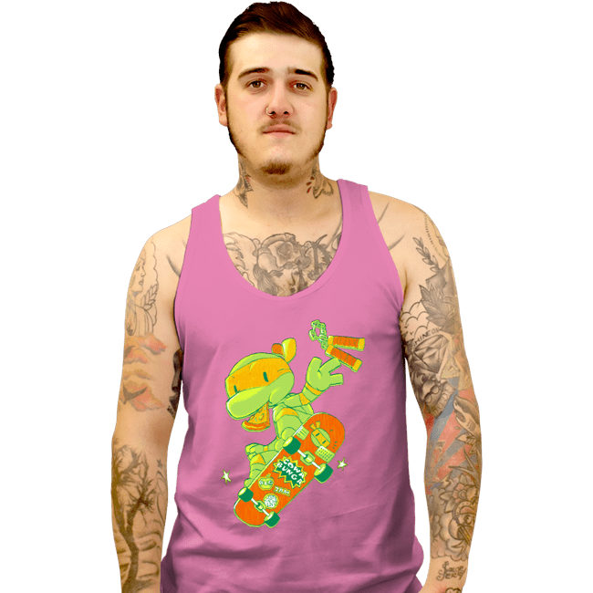 Secret_Shirts Tank Top, Unisex / Small / Pink Mikey!