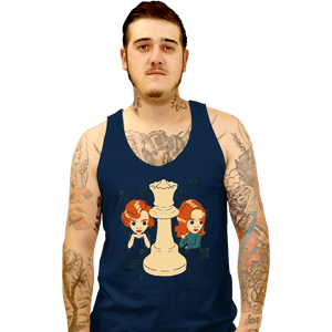 Shirts Tank Top, Unisex / Small / Navy Gambit