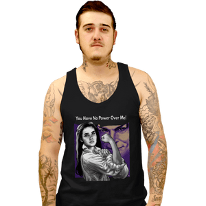 Secret_Shirts Tank Top, Unisex / Small / Black No Power Over Me Secret Sale