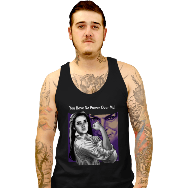 Secret_Shirts Tank Top, Unisex / Small / Black No Power Over Me Secret Sale
